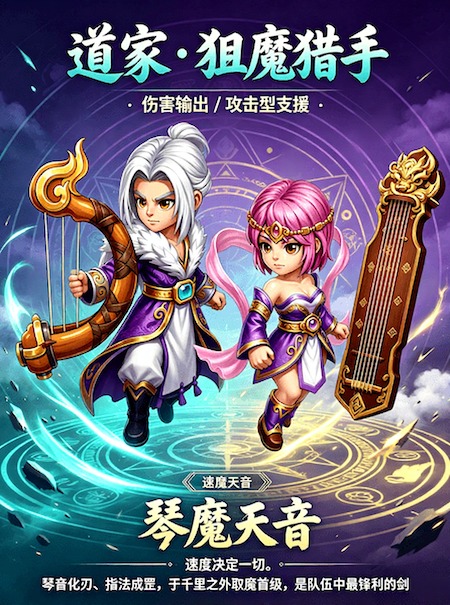 道家门派立绘