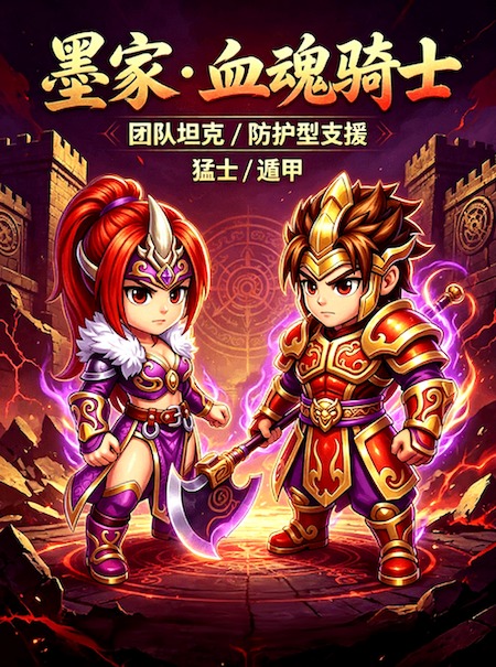 墨家门派立绘